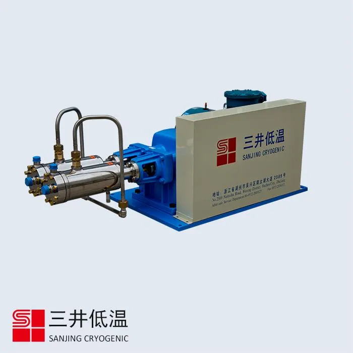 P41-Double IG 800-2000L Bomba de llenado de gas industrial de alta presión