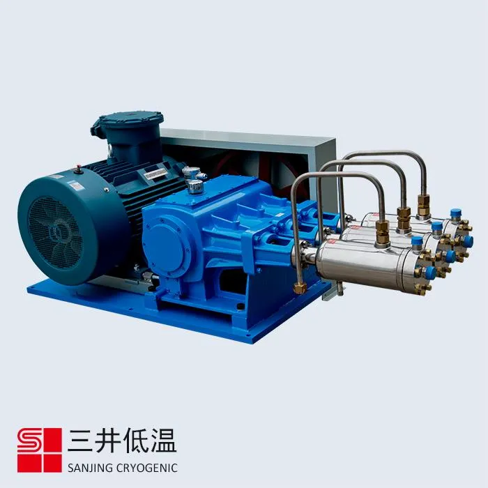 P51-Triple 2000-5000L LNG L-CNG Bombas de pistón recíprocas de llenado